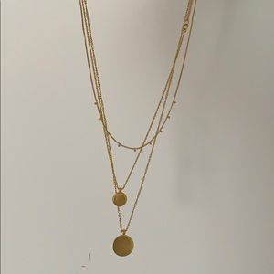 madewell layered necklace